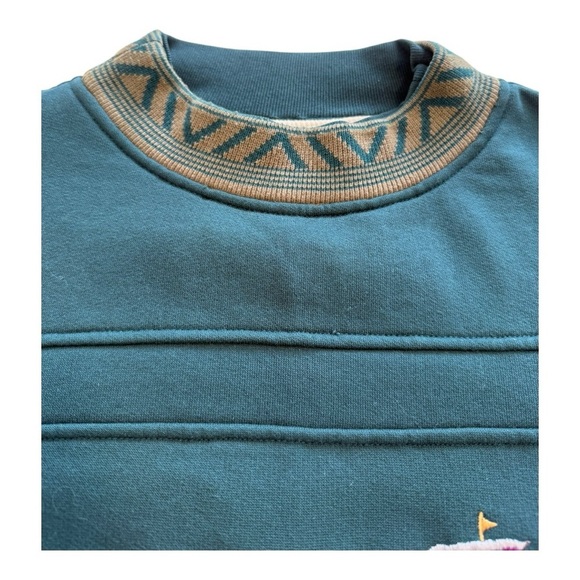 Harry Rosen Vintage Mount Everest Graphic Crewneck Sweatshirt - Size Medium - Picture 6 of 12